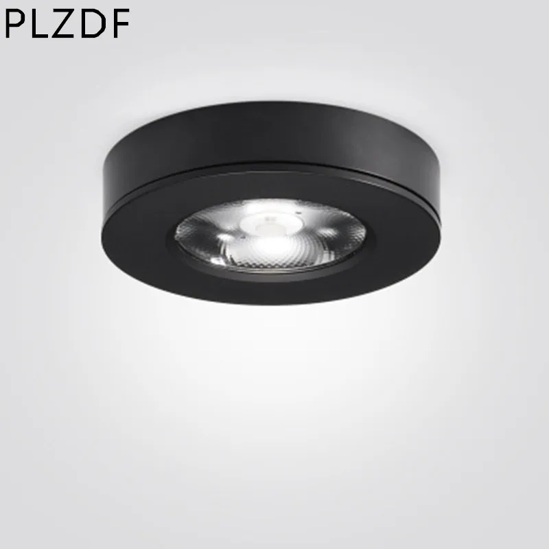Светодиодный потолочный мини светильник 5W5W 7W12W AC110V / 220V Ультратонкий Точечный COB
