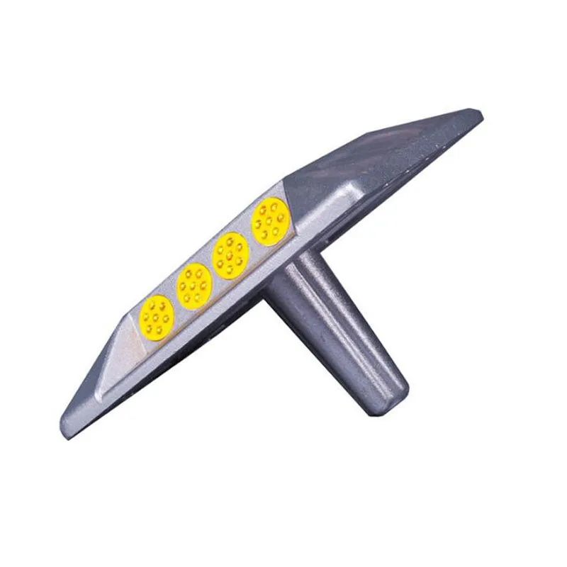 Фотоотражатель дороги диаметром 15 см с бусинами 4*7 шт для безопасности