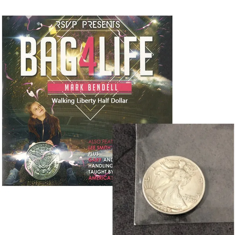 Bag4life (1 jogo de mágica, moeda meio