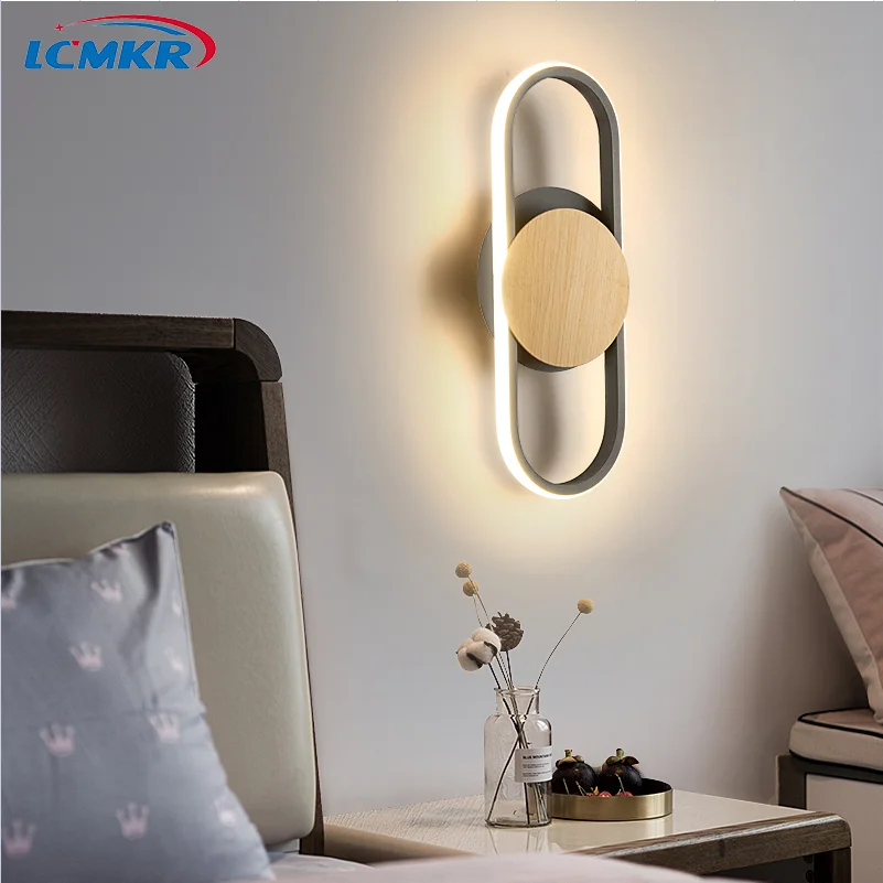 

Remote control LED Wall Lamp Transparent Creative Wall Light LED Sconce For Living Room Bedroom Stair Cloakroom Bathroom