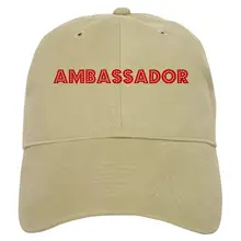 Бейсболка в стиле ретро Ambassador(красный