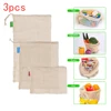 Reusable Cotton Mesh Produce Bag for Vegetable Fruit kitchen Washable Storage Bag Eco Friendly Fruit Bags Mesh bag ► Photo 1/6