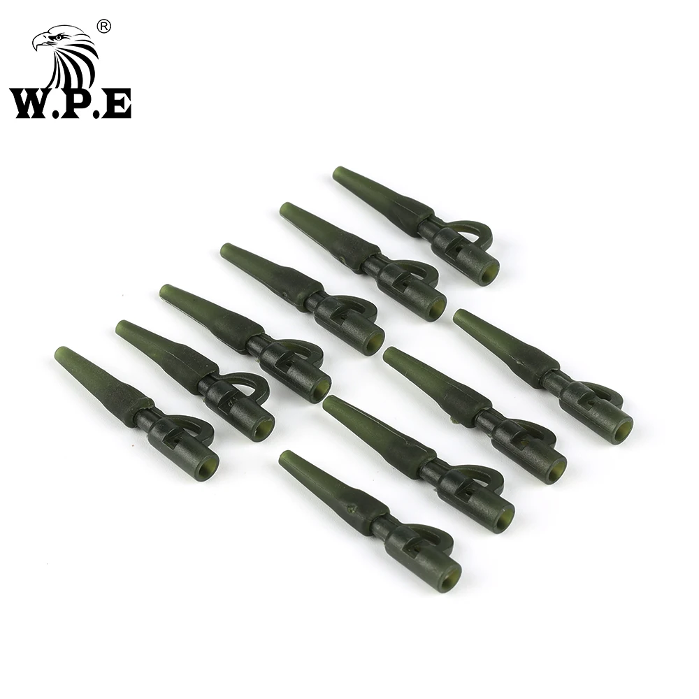 

W.P.E European Carp Fishing Lead Clips Terminal Tackle Safety Tail rubber Cone Carp Fishing Accessories Kit Rig Pesca 3set