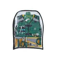 Детские ролевые игры игрушки DIY инструмент для ремонта моделирования рабочая одежда набор инструментов для ремонта заинтересованные Развивающие игрушки для детей