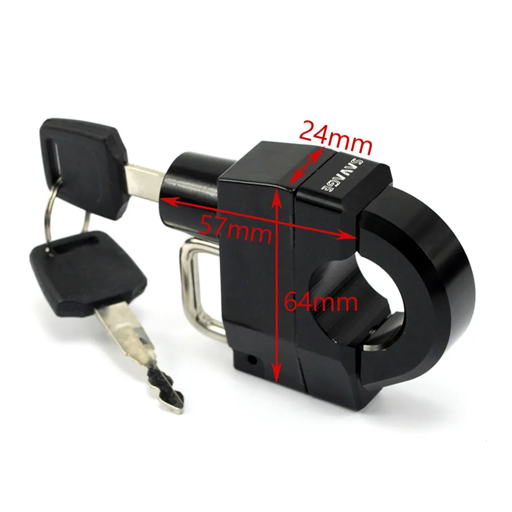 25mm Handlebars Helmet Lock HONDA SUZUKI YAHAMA KAWASAKI (7)