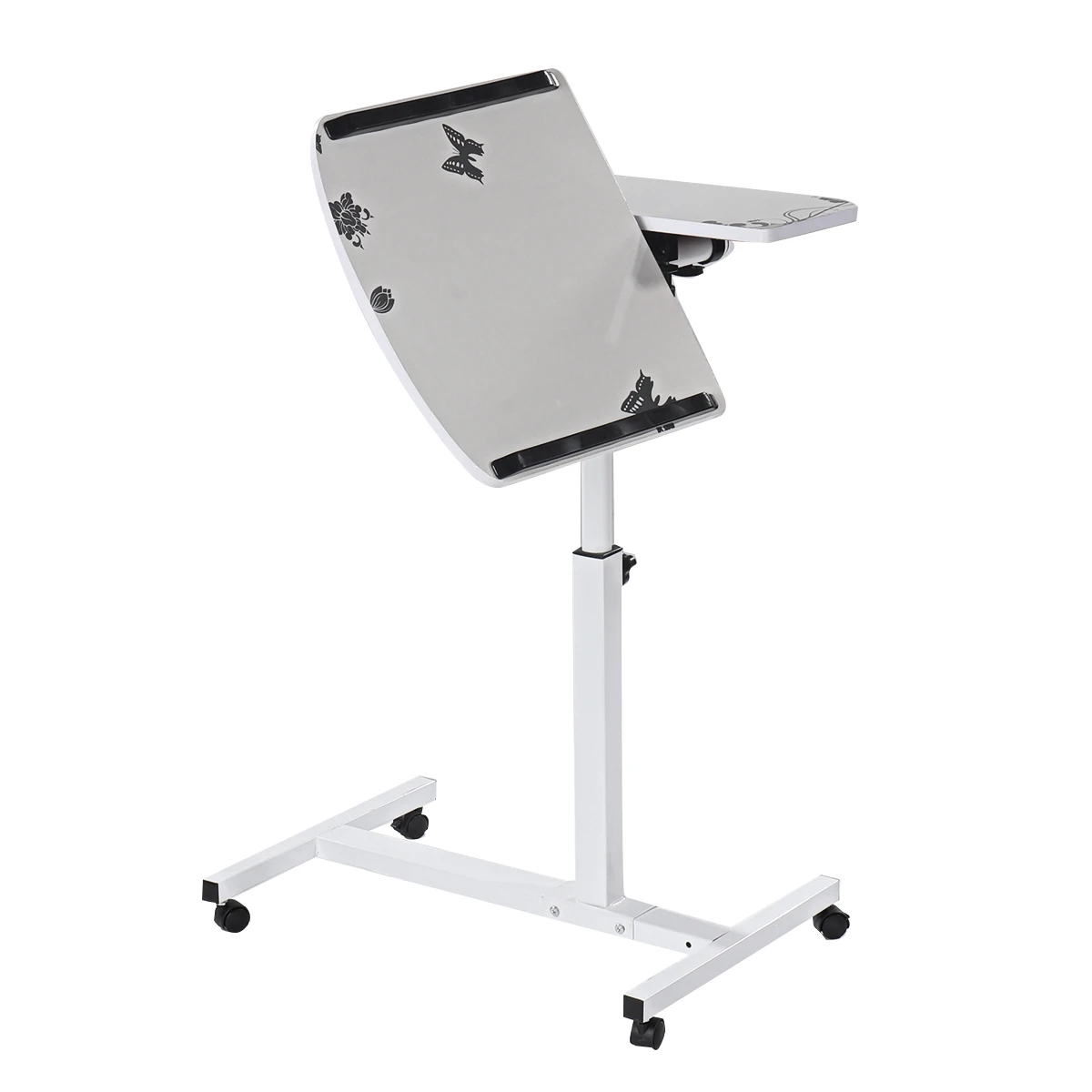 Mesa plegable portátil para ordenador portátil, mesa de cama, de almacenamiento, ajustable