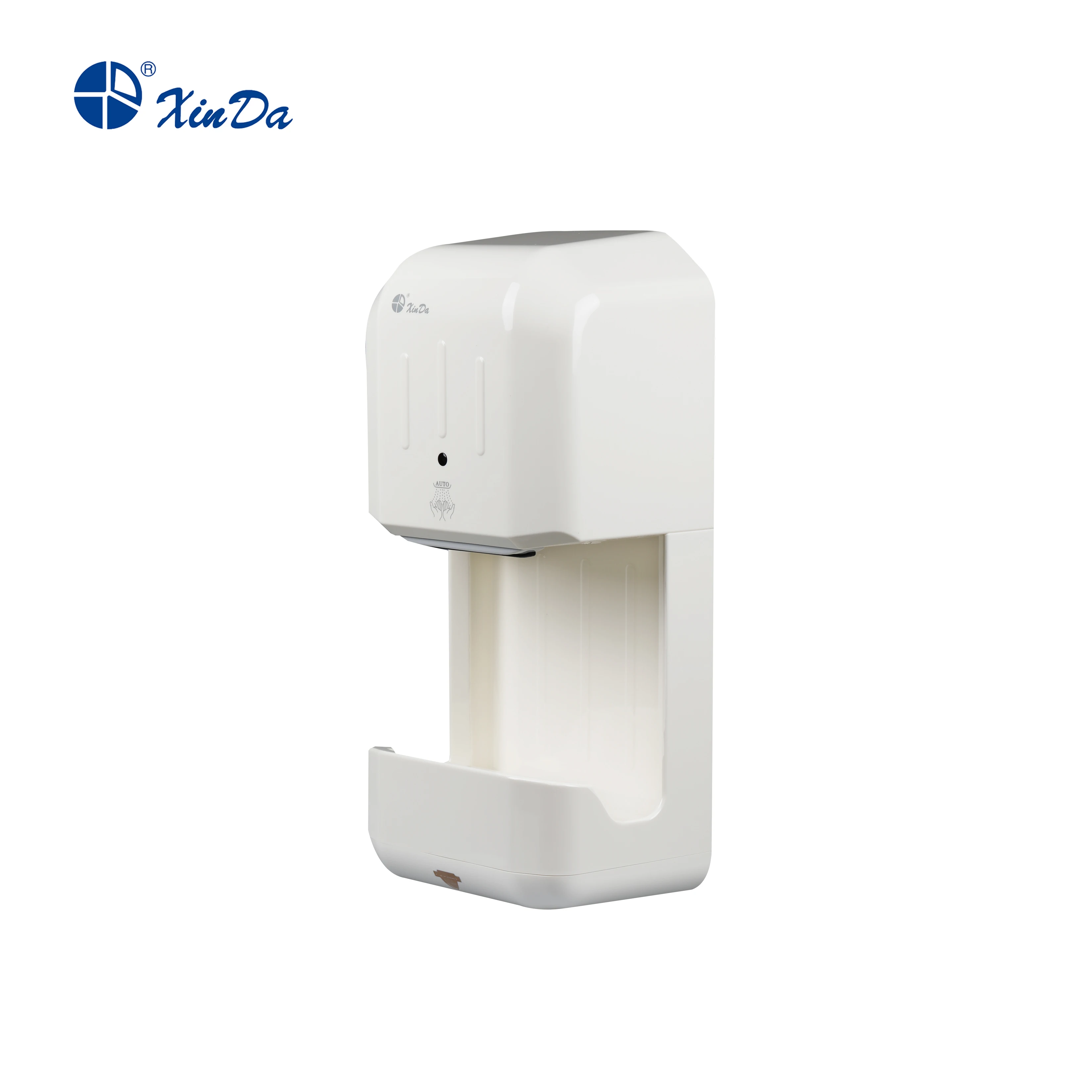 The Xinda GSQ 88 Hand Dryer Stylish(White) Automatic Infrared Induction Sensor with water Tray Collector Wall Mounted