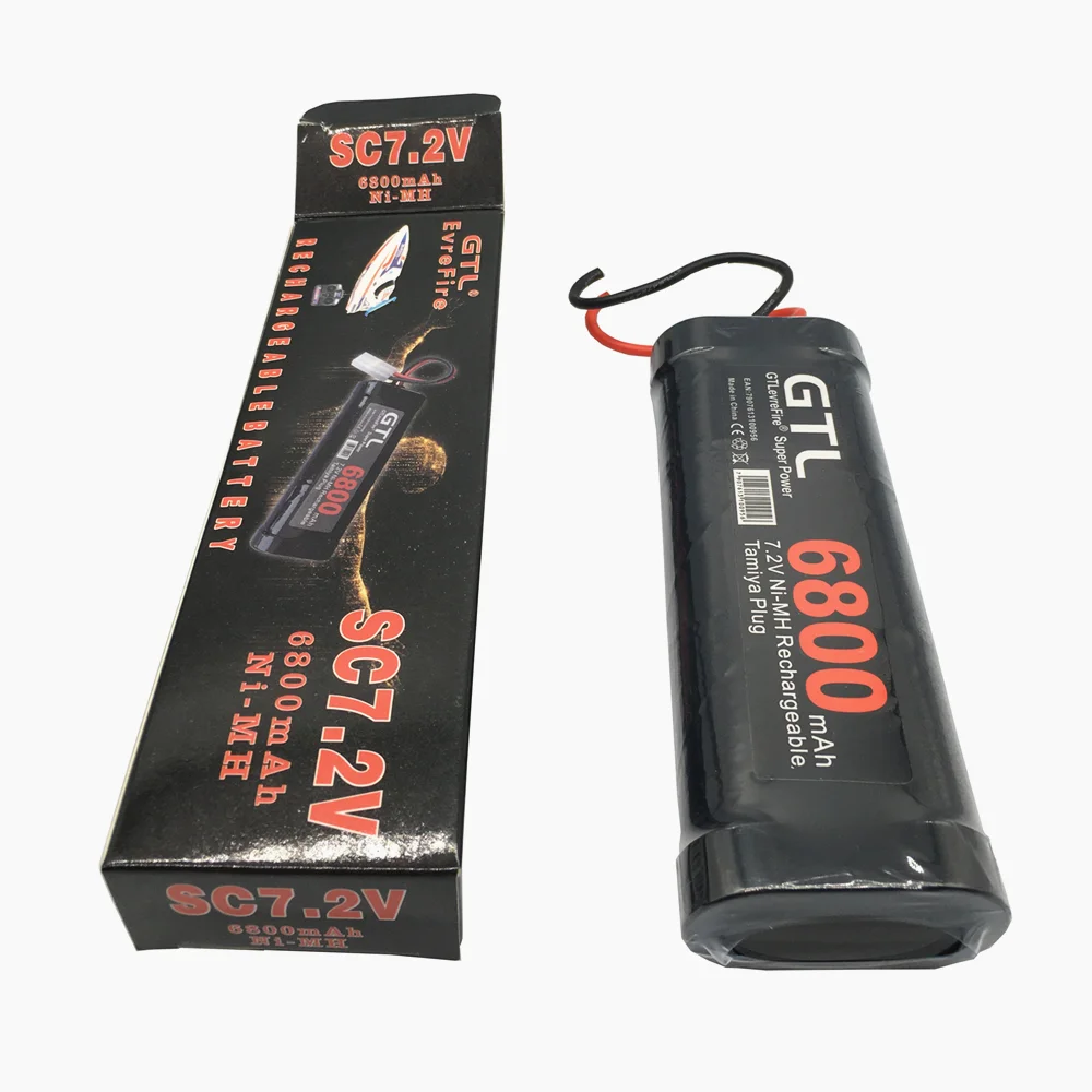 7.4V 2S 1500mAh 15C Li-ion Battery Mini Tamiya Female P-TO-R Plug RC Boat Truck