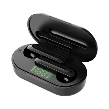 

TWS 5.0 Bluetooth Head set 6D Stereo Wireless Eearphones Battery Display Sports Earphones Headsets With Dual Mic Charging box