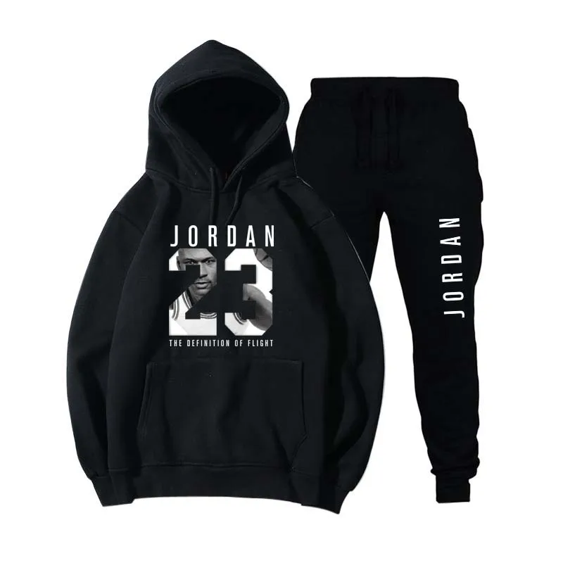 Tanie Nowy projekt marka moda JORDAN 23 mężczyźni odzież sportowa drukuj mężczyźni bluzy Pullover Hip Hop męskie dresy bluzy odzież