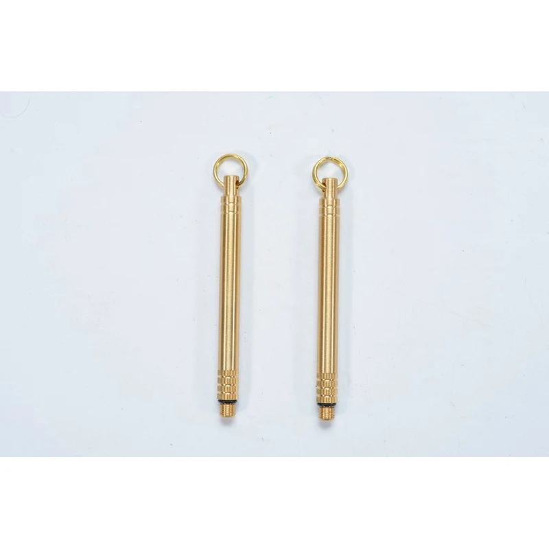 Титановый набор для чистки зубочистки и ушей Фруктовые палочки EDC для женщин Самозащита портативное кольцо для ключей в форме инструмента кулон