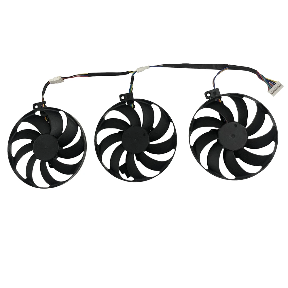3pcs/Set T129215SU 7Pin GPU Card Cooler Fans for ASUS ROG Strix RTX 2080 2080 Ti Gaming ROG Strix 3060 OC Edition Cards Cooling 3pcs/Set T129215SU 7Pin GPU Card Cooler Fans for ASUS ROG Strix RTX 2080 2080 Ti Gaming ROG Strix 3060 OC Edition Cards Cooling
