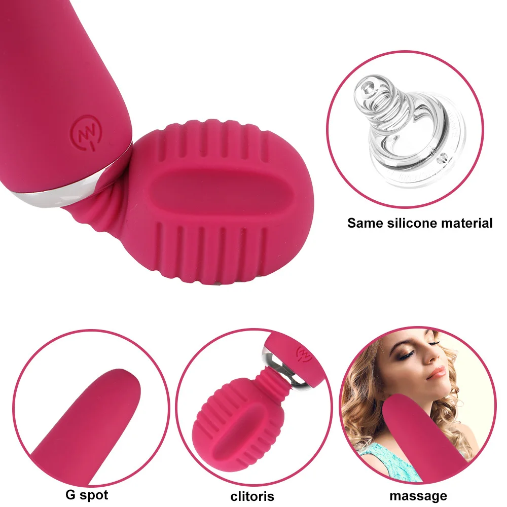 G-Punkt-Massagegerät 10 Geschwindigkeiten Sex Shop Erotik Super Leistungsstarke Klitoris Nippel Stimulator Sexspielzeug für Frau Magic W_voghion.com