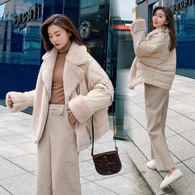 

Hot Selling Cotton Coat Women's Short 2018 New Style Korean-style Loose-Fit Students Thick Lamb's Wool Plush Joint Cotton Overco