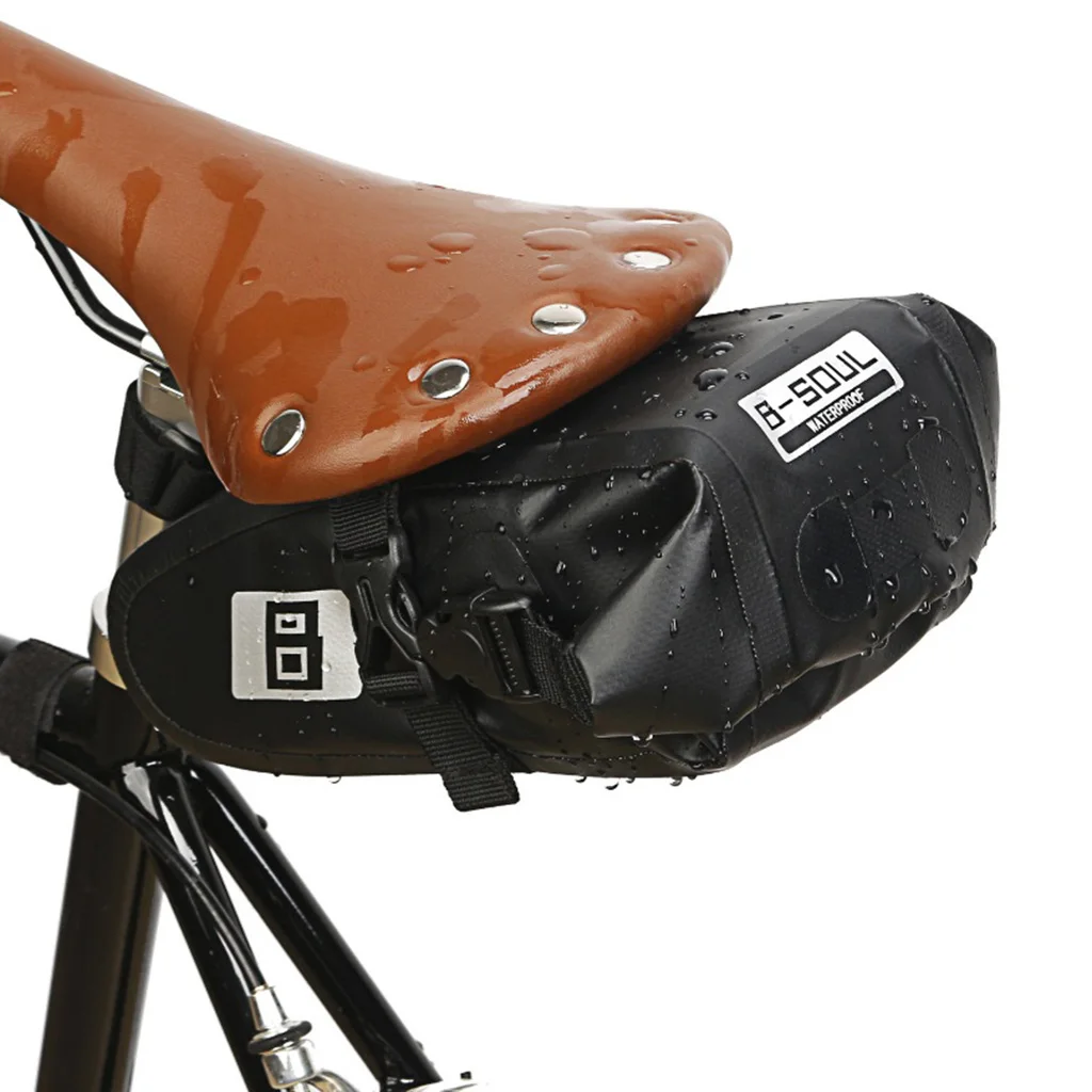 Bike Saddle Bag Bike Frame Handlebar Tool Bag Waterproof Bicycle Under Seat Pack Cycling Accessories Holder Carry Pouch 
