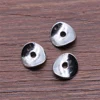 WYSIWYG 20pcs Irregular Septa Beads For Diy Jewelry Making Jewelry Finding Antique Silver Color 10x10mm Spacer Beads ► Photo 3/3