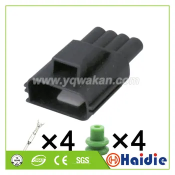 

Free shipping 2sets 4pin male plug of 7283-5885-30 7283-5885 automotive wiring harness connector