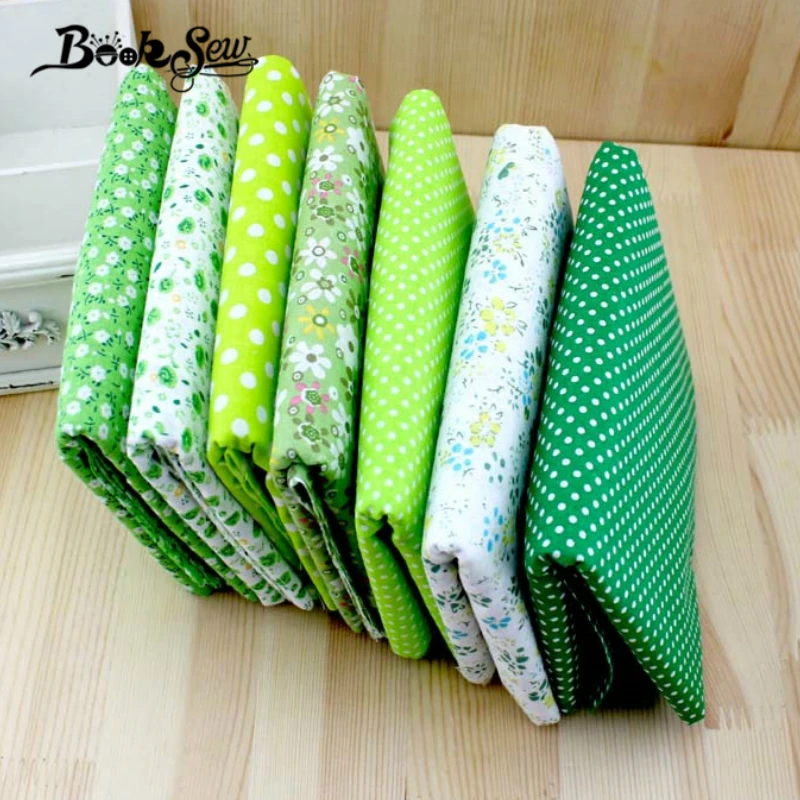 Booksew Cotton Fabric 50PC/Lot20cm 7PC/Lot50cm Patchwork Bundle For Sewing DIY cotton craft fabric cotton fabric craft fabric fabric material
