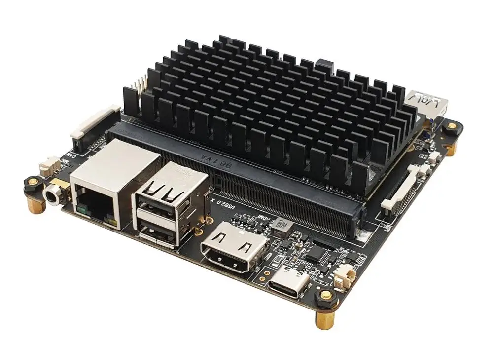 Rock Pi N 10 ntworpen Voor Ai Apps En olosssingen Gebaseerd Op Rockchip RK3399pro,  