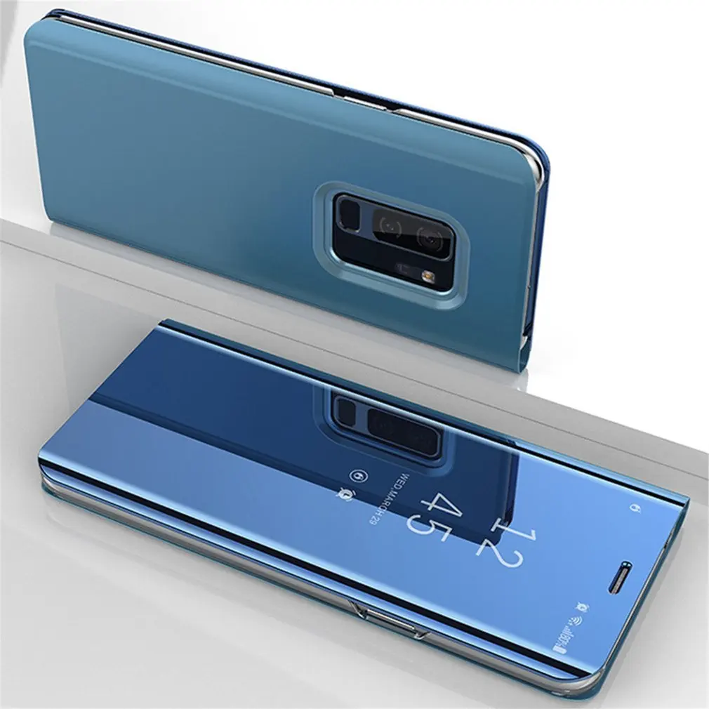 Чехол для телефона для samsung Galaxy S9 Plus, кожаный двойной цветной мягкий тонкий защитный чехол из искусственной кожи для Galaxy S9, Прямая поставка