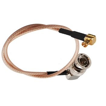 

MCX male right angle to BNC male right angle cable RG179 75ohm
