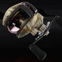 Профессиональная Рыболовная катушка LA 8,1: 1 12+ 1BB, спиннинговая катушка, 8 кг, Макс., тянущаяся левая/правая рука, Рыболовная катушка для ловли басов, катушка, колеса