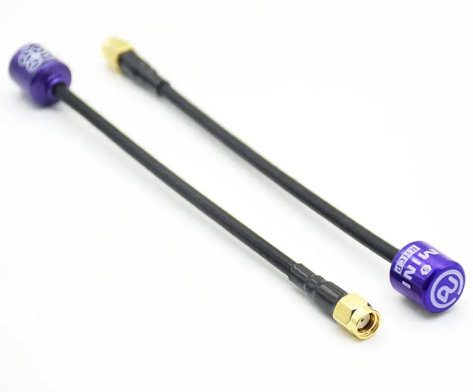 5.8G Mini Antenna RP SMA/UFL(IPEX)/MMCX Image Transmission 2.5db RHCP/LHCP Antenna Length 150mm F MICRO Lumenier Foxeer Lollipop