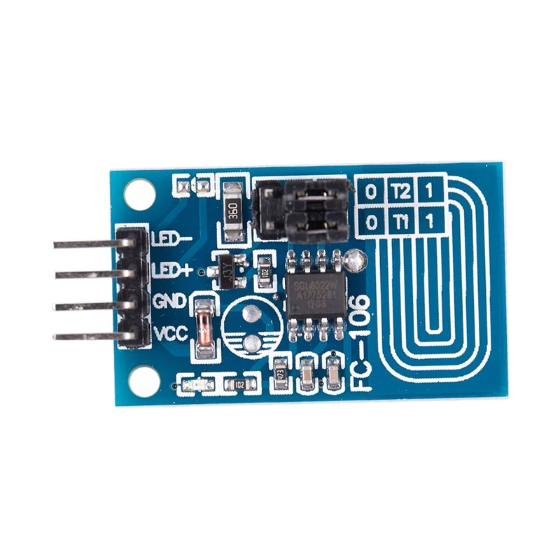 

Hot Sale 1 pcs Capacitor touch dimmer, constant voltage LED stepless dimming, PWM control board, dimming switch module,blue