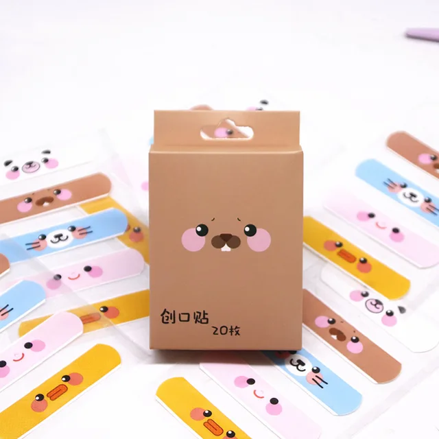 Waterproof Adhesive Bandages Wound Plaster First Aid Emergency Kit Band Aid Stickers for Kids Children NO.16