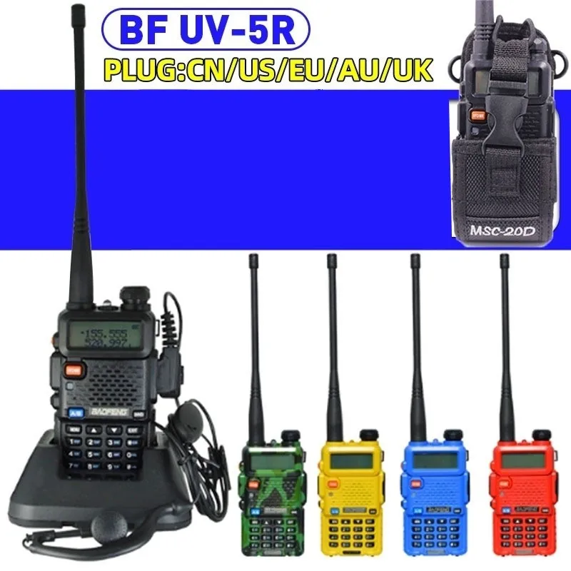 Baofeng UV-5R портативная рация двухсторонняя коммуникационная приемопередатчик FM UV5r