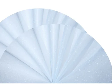 Корейский фантомное небо Стиль Цветы Букет упаковочная бумага высокого качества водонепроницаемый посылка наклейка бумага подарки упаковочные принадлежности - Цвет: light Blue