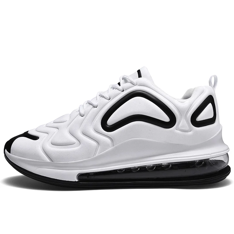 Марка vesonal, повседневные кроссовки, мужская обувь, легкая воздушная подушка для взрослых, осень, удобная мужская обувь для бега, качественная обувь - Цвет: TPU720 White