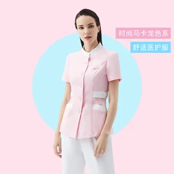 Unissex vestido cirúrgico de secagem rápida terno dentista roupas de trabalho sala de cirurgia dental vestido cirúrgico salão de beleza roupas enfermeira