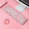 Gaming Keyboard Wired Mechanical Keyboard Gamer Fashionable Ergonomic LED Backlit 104keys Computer Keyboards For PC Laptop Games ► Photo 1/6