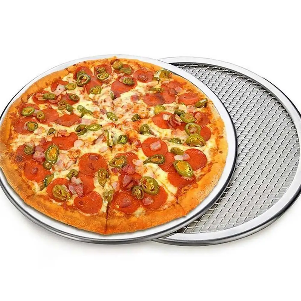 

9/12-Inch 13Inch Pizza Network Disk Pizza Cooking Dish than Pizza Screen Cloth Pizza Grill Kitchen Restaurant Tool
