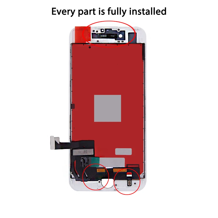 AAA +++ No Dead Pixel Hight Quality Screen For iPhone 8 7 6 6s Plus LCD 3D Touch Screen Assembly Digitizer Perfect phone repair