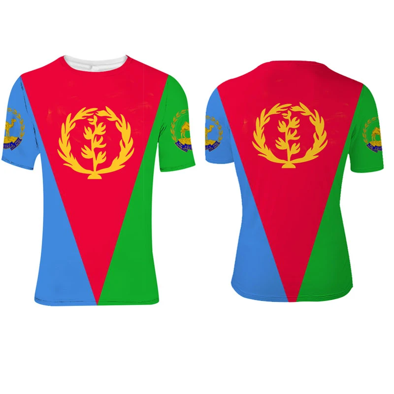 Eritrea メンズ半袖tシャツ 名前のないカスタムtシャツ 男の子服 Tシャツ Aliexpress