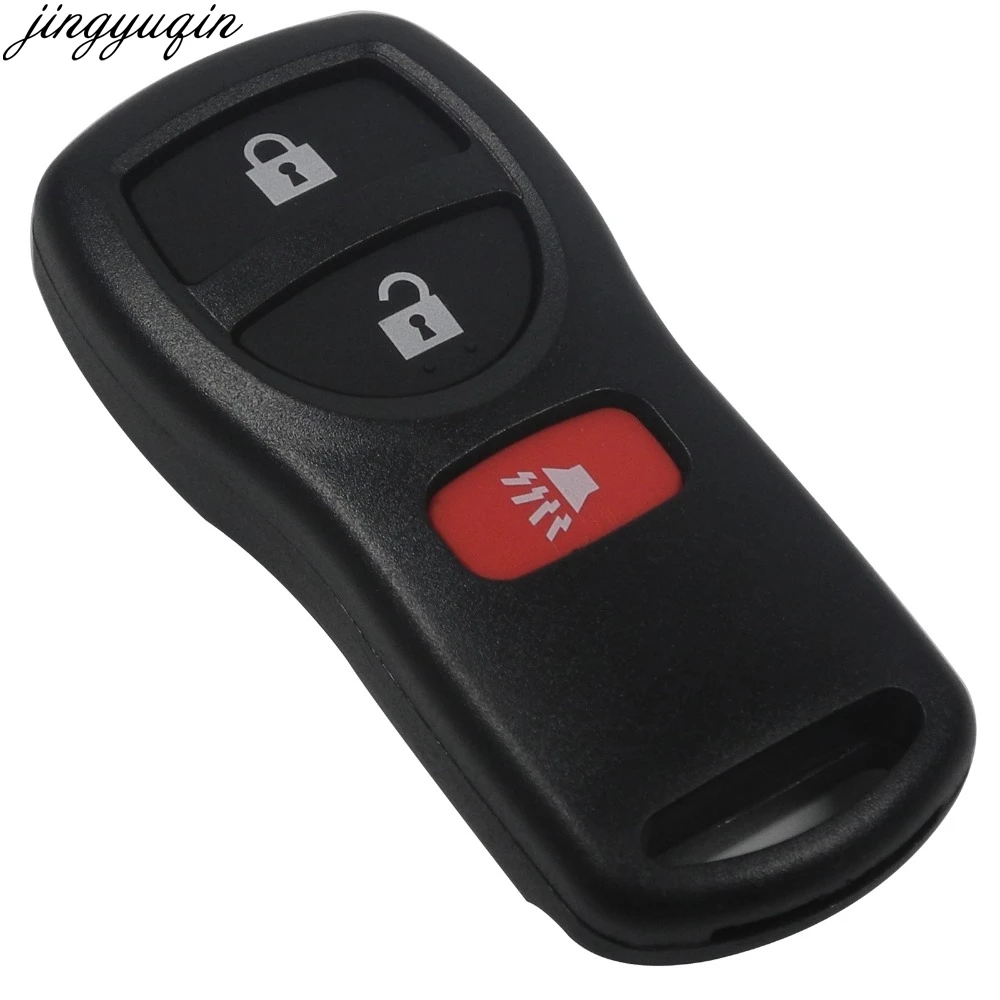 3 кнопки дистанционного ключа оболочки чехол для Nissan Tiida LIVINA X Trail QASHQAI Паладин 2003