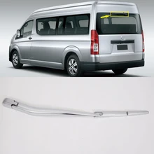 Для Противотуманные фары для Toyota Hiace Commuter Granvia H300 автомобильный Стайлинг Стеклоочиститель заднего окна Крышка отделка 4 шт. ABS хром авто аксессуары