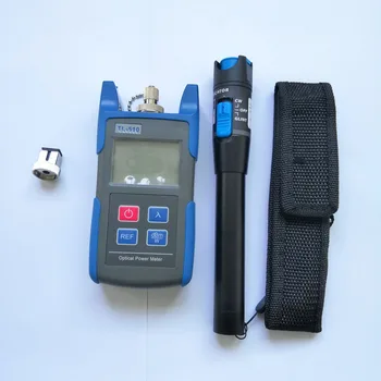 

2 In 1 FTTH Tool Kit with TL510 Fiber Optical Power Meter and VFL 5km 1mW Visual Fault Locator TL532 Fiber Optic Laser Pen