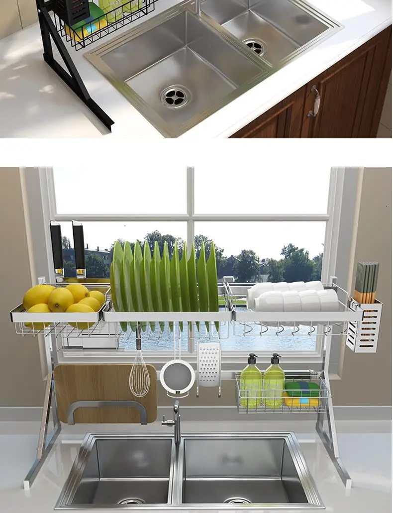 Escurridor De Platos блюдо Malzemeleri кухня Range Organizer нержавеющая сталь Cozinha Mutfak Cocina Organizador кухонная стойка