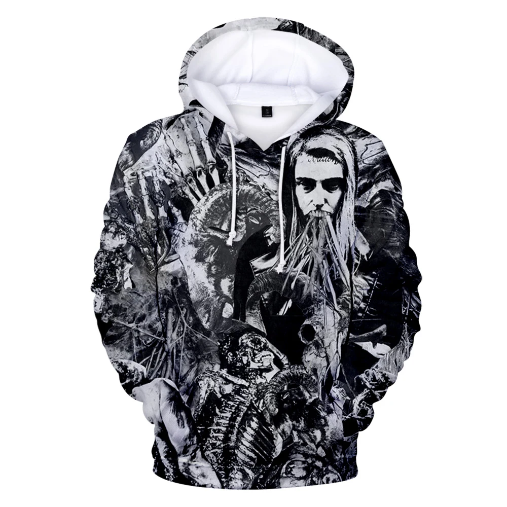 Ghostemane, модные мужские толстовки,, весна, осень, мужские повседневные толстовки, свитшоты для мужчин и женщин, рок, готика, худи, 3D принт