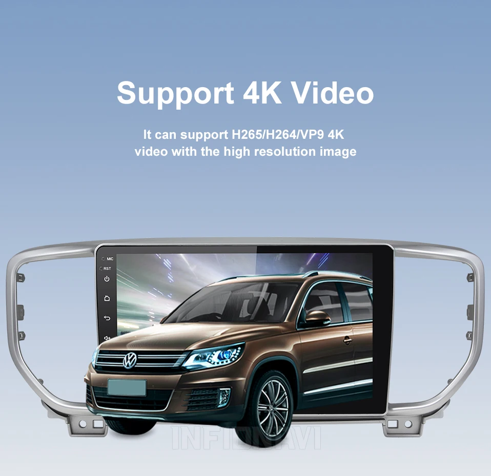 4G ram DSP android 9,0 автомобильный dvd для KIA sportage kx5 gps навигация автомобильное радио Видео Стерео мультимедийный плеер ips экран