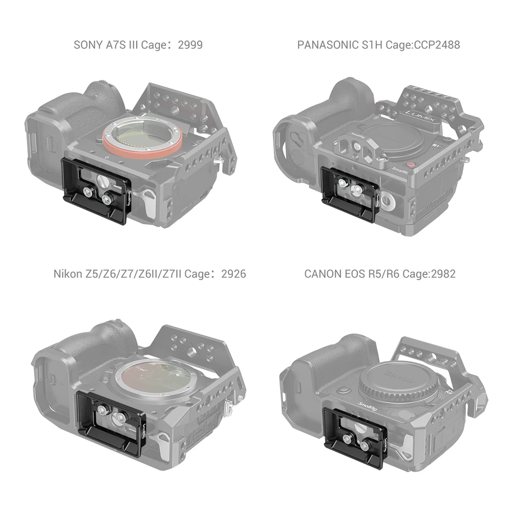 Placa de Liberação Rápida para Dji 2 e Rsc Smallrig Arca-tipo Cardan 3154 rs 2 - Image 6