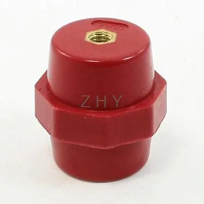 

SM7100 10KV Withstand Voltage 6mm Bore 35mm High Busbar Insulator Support