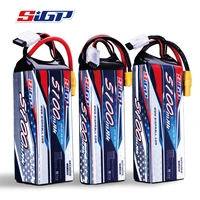 3S 4S 6S Lipo Battery 5100mAh for 20C 60C 70C with  XT60 XT90 Plug Connector RC Airplane Quadcopter Drone FPV Helicopter SIGP 1