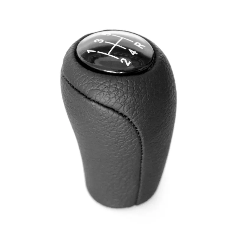 Leather 5/6-Speed Gear Shift Knob for MAZDA 3 BK BL 5 CR CW 6 II GH CX-7 ER MX-5 NC III 23 MT Leather Shifter Lever Arm Headball