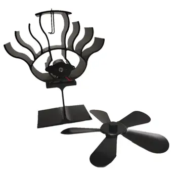 

1100rpm Universal Heating Fireplace Fan Environment Friendly Silent Thermal Power Fan High Temperature Cooling Fan 135x103x197MM