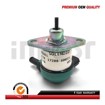 

In Stock Stop Solenoid Valve For Kubota D905 D1005 D1105 12V 17208-60015, 17208-60010, 17208-60016, 17208-60017