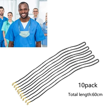 

Adjustable Face Mask Lanyard, Portable Mask Anti-Lost Cortex Lanyard Hanging Rest Comfortable for Kids and Adults